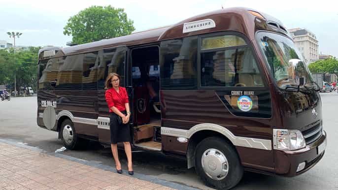 hanoi to ha giang limousine bus transfer overnight stay
