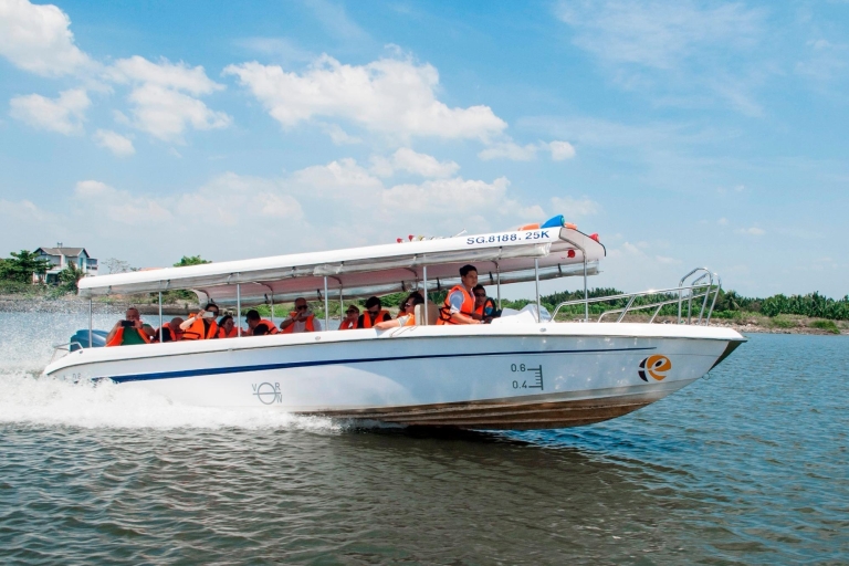 Z Ho Chi Minh: półdniowa łódź motorowa Mekong i wycieczka rowerowaWycieczka w małej grupie