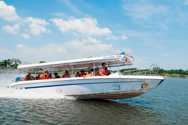 From Ho Chi Minh City: Half-Day Mekong Speedboat & Bike Tour Small Group Tour