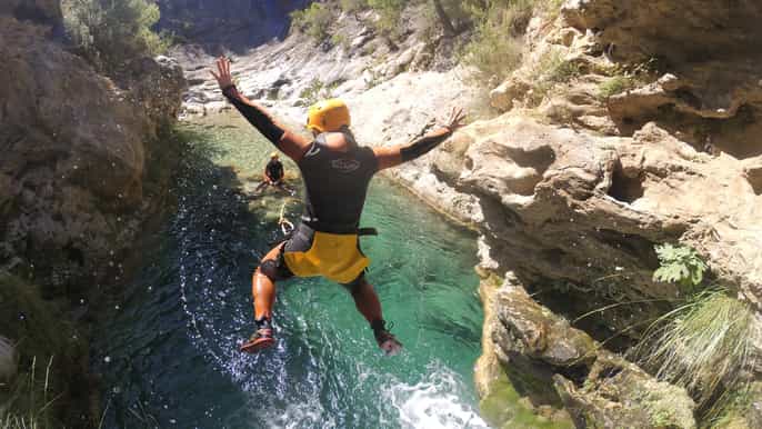 from marbella canyoning in guadalmina