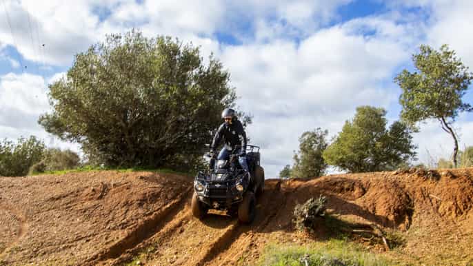 monchique recorrido en quad todo terreno de 3 horas