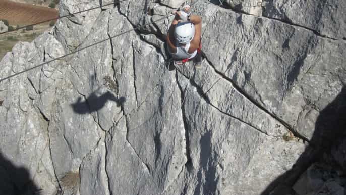 el chorro vía ferrata at caminito del rey tour