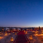 Marrakech : crépuscule et dîner dans le désert d'Agafay