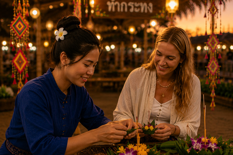 Chiang Mai: Magical Loy Krathong Sky Lantern YiPeng Festival VIP Ticket with Round Trip Transfer Meeting Point
