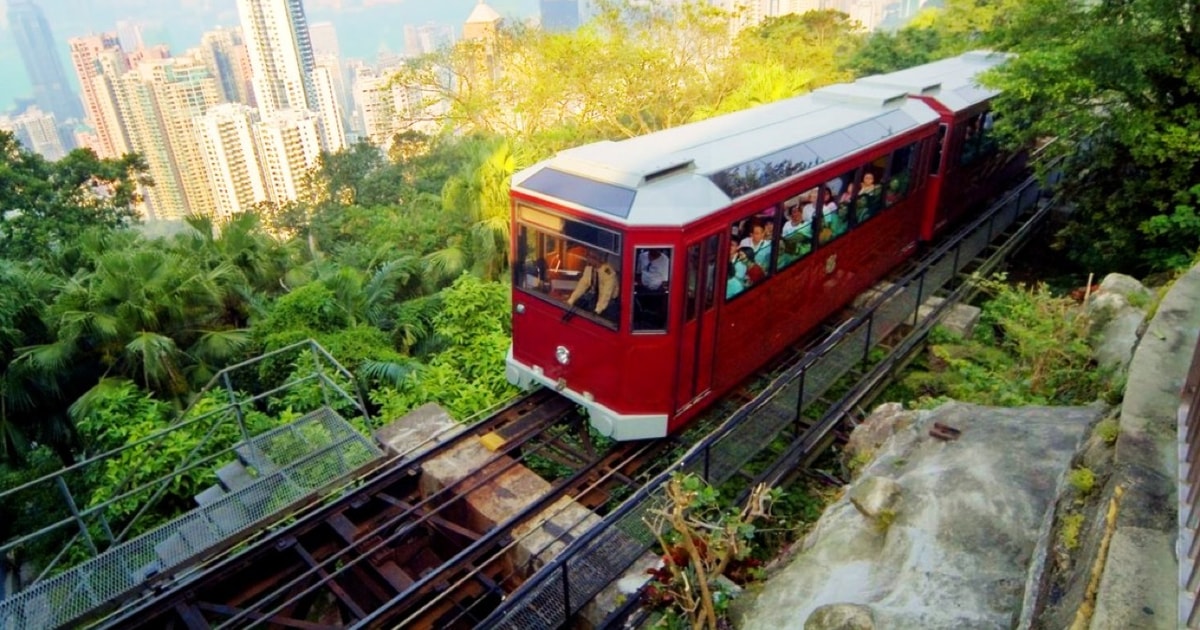 Victoria Peak Peak Tram Sky Terrace 428 Ticket Hong Kong China 