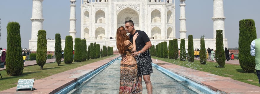 Agra : visite du Taj Mahal avec coupe-file, du Fort d'Agra et du Baby Taj