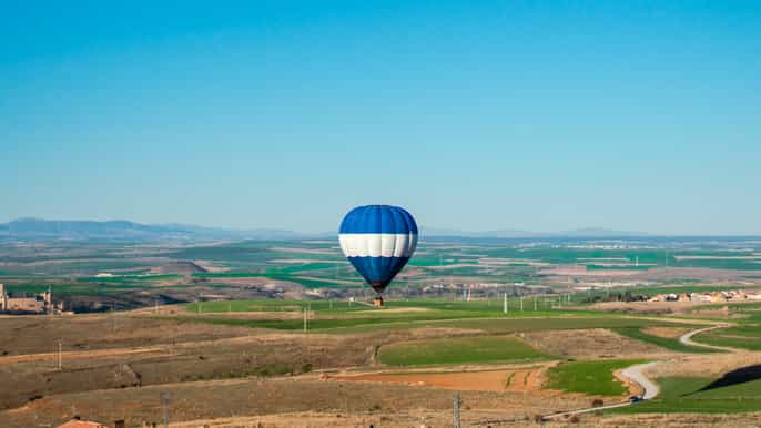 from madrid toledo hot air balloon ride guided city tour
