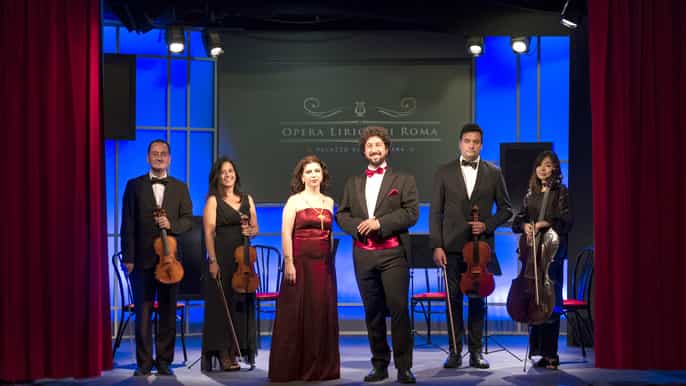 rome opera concert at the palazzo santa chiara