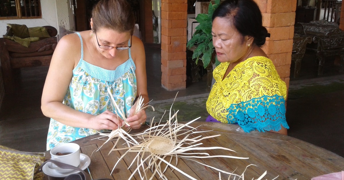 Ubud Traditional Basket Weaving Class GetYourGuide