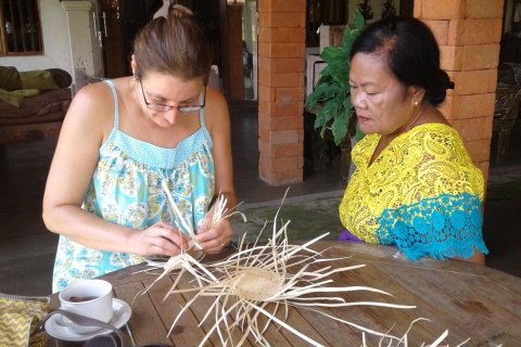 Ubud: Kurs Traditionelles KorbflechtenKlasse ohne Transfer: Treffen im Studio