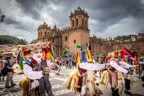 Cusco : Visite historique à pied et visite du marché