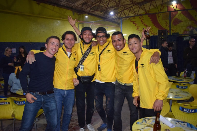 Bogotá: tour grupal de tejo y cerveza