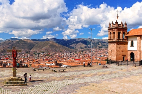 Cuzco: stadstour met open bus
