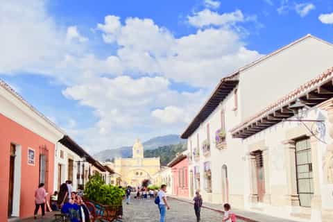 Antigua Guatemala From Puerto Quetzal