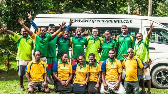 airport to efate hotel transfer seat in vehicle service