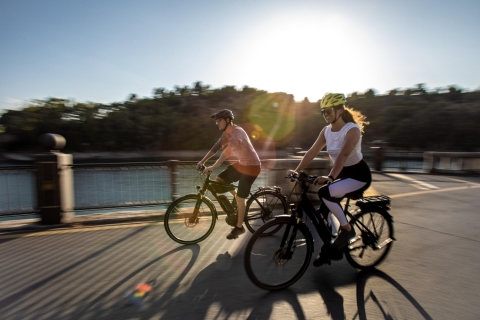 Malaga: visite en vélo électrique de 3 heures au village blanc d'Olías