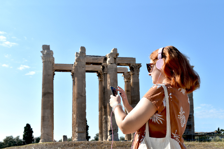 Atenas: Templo de Zeus Olímpico: ingresso e tour de áudio opcionalIngresso para o Templo de Zeus Olímpico