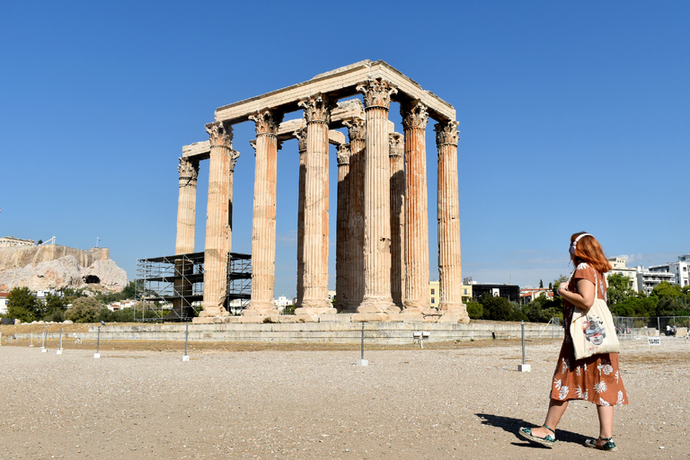 Atenas: Templo de Zeus Olímpico: ingresso e tour de áudio opcionalIngresso para o Templo de Zeus Olímpico