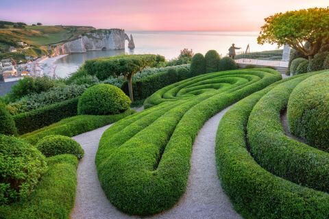 Normandië: Les Jardins d'Etretat zelfgeleid bezoek