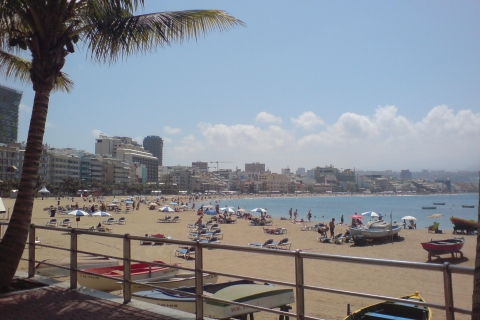 Las Palmas: taxirondleiding en wandeltocht van 3,5 uur