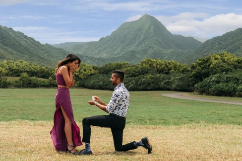 Oahu: vuelo romántico privado exclusivo