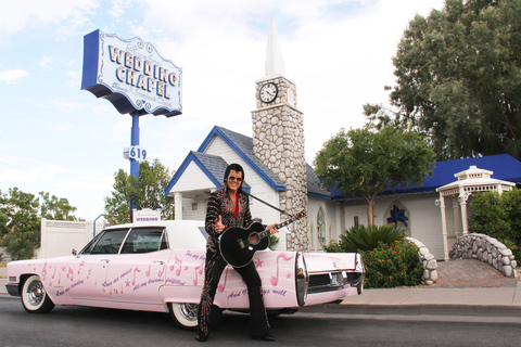 Las Vegas: matrimonio o rinnovo dei voti a tema Elvis nella Graceland Chapel