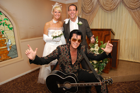 Las Vegas : mariage ou renouvellements de vœux spécial Elvis