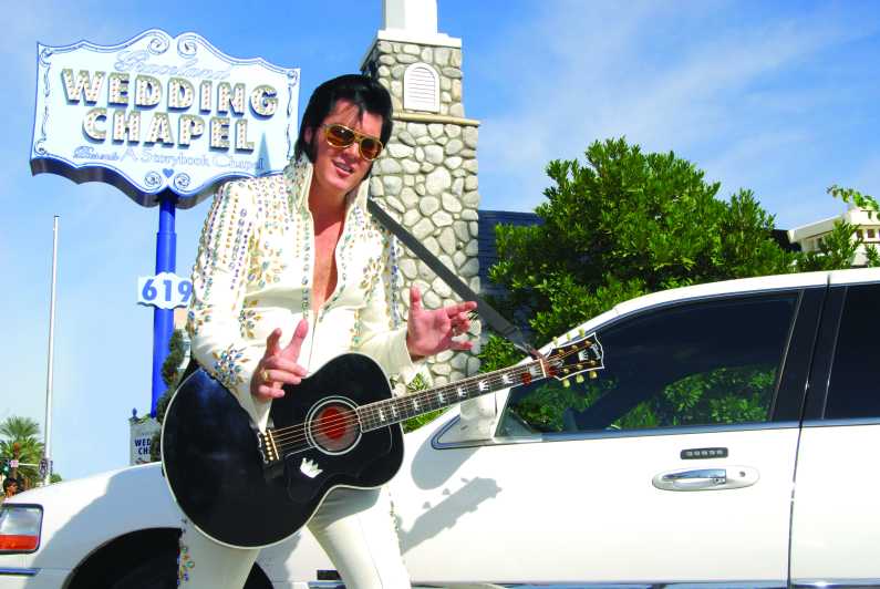 Las Vegas: boda o renovación de votos en la capilla Graceland con temática Elvis