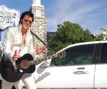 Las Vegas: Boda o renovación de votos en la capilla de Graceland con temática de Elvis