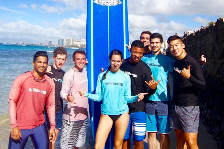 Desde Waikiki: Clase de surf de dos horas para principiantes