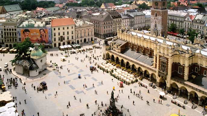 krakow highlights of old new town private walking tour