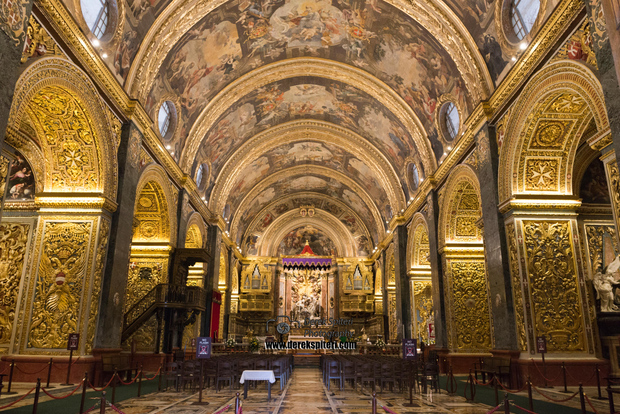 Valeta: Excursão guiada a pé com a Co-Catedral de São João