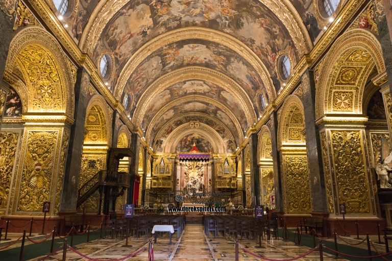 La Valette: visite guidée à pied avec la co-cathédrale Saint-Jean