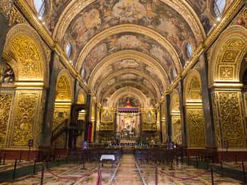 La Valette : visite guidée à pied avec la co-cathédrale Saint-Jean