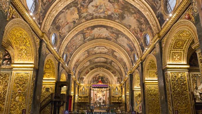 valletta guided walking tour with st. johns cocathedral