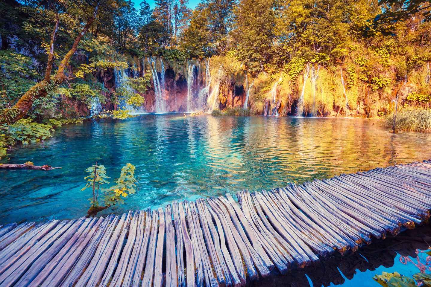 From Split/Trogir: Plitvice Lakes Guided Group Tour