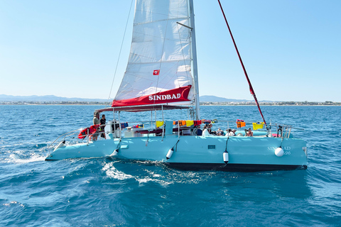 Hammamet: Catamaran Cruise with Swim Stop & Hotel Transfer Transfer from Hammamet