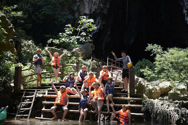 From Hue: Paradise Cave and Dark Cave Day Tour