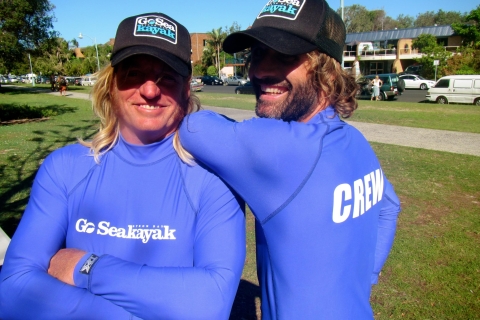 Byron Bay: tour en kayak de mar con delfines y tortugasByron Bay: Excursión en kayak por el mar con delfines y tortugas