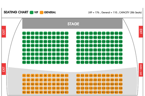 Chiang Mai: Show de Cabaré Siam Dragon com Traslado OpcionalAssento padrão - somente ingresso de entrada