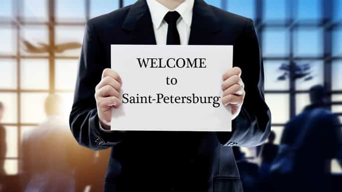 privattransfer zwischen sankt petersburg flughafen pulkovo