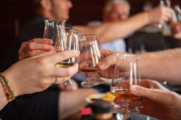 Dégustation de whisky et de nourriture de luxe de 2 heures