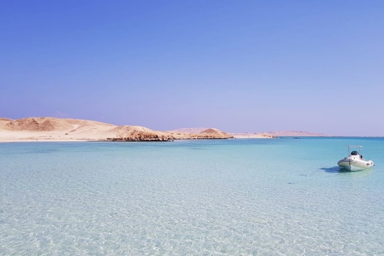Hurghada: Jazda na quadzie i snurkowanie na wyspie Dżiftun
