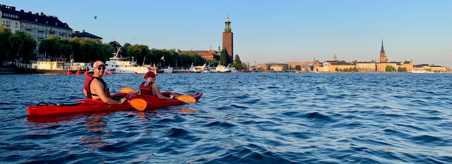 Stockholm : Excursion de jour en kayak dans la ville de Stockholm
