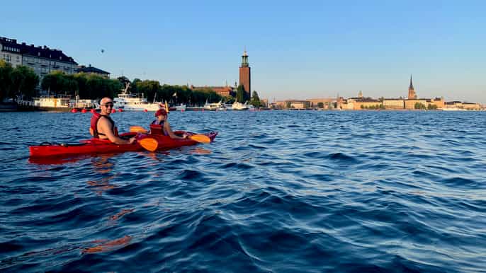 stockholm ecofriendly guided kayaking tour of the city