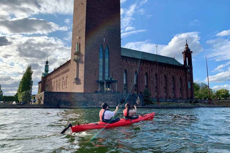 Sztokholm: Ekologiczna wycieczka kajakiem z przewodnikiem po mieście