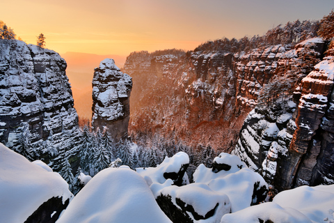 From Prague: Saxony and Bohemian Switzerland Walking TourShared Group Walking Tour