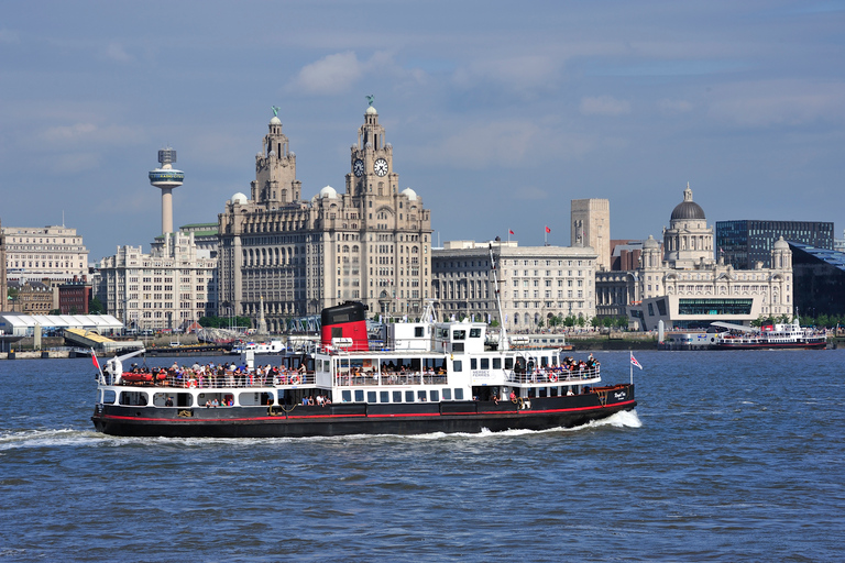 Liverpool: Sightseeing-Flussfahrt & Hop-On-/Hop-Off-Bustour