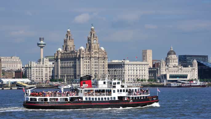 liverpool crucero por el río y tour en autobús turístico
