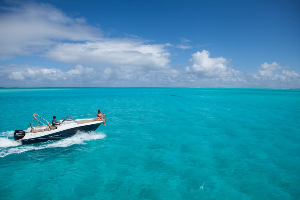 Bora Bora : Tour en bateau du lagon avec plongée en apnée